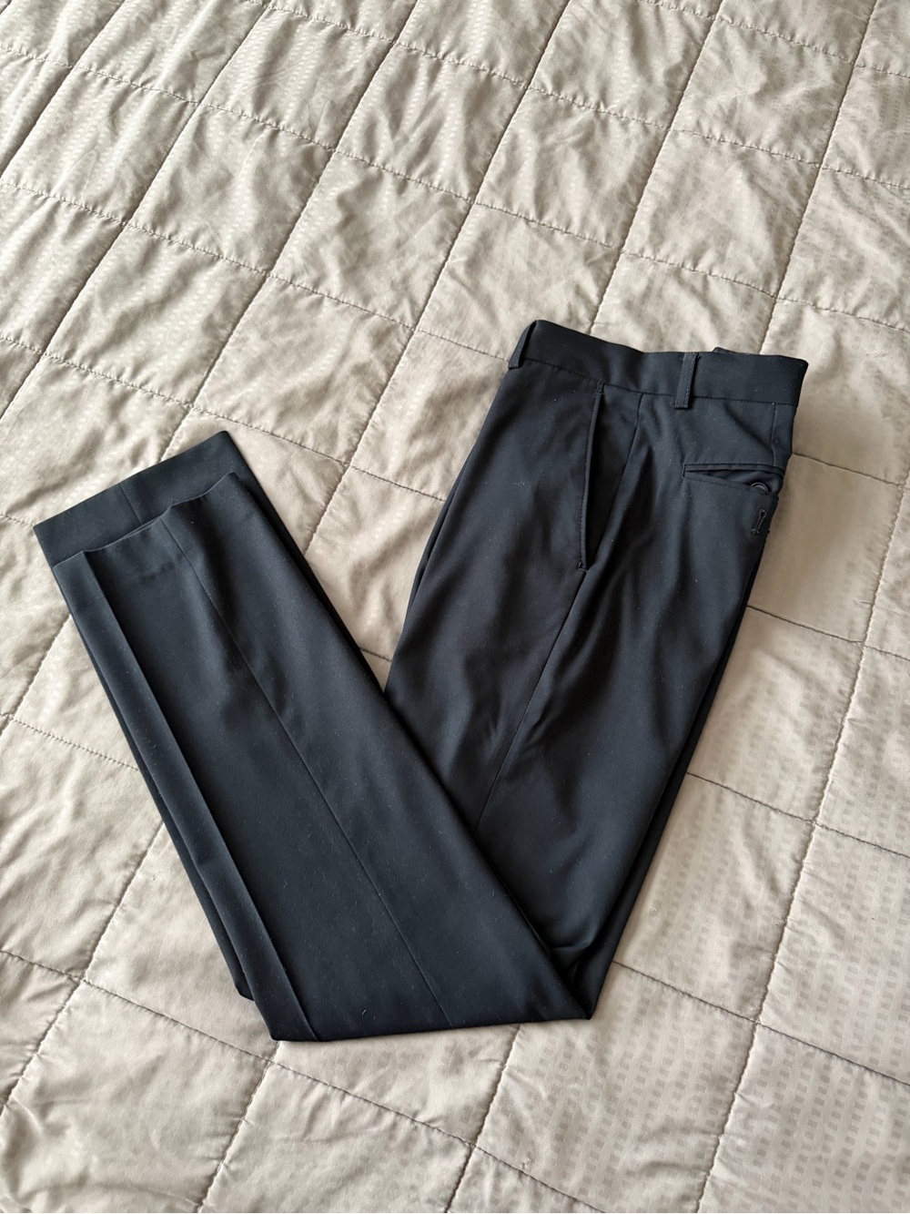 Topman Black Tailored Dress Pants
